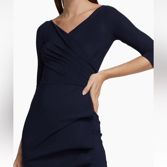 Chiara Boni La Petite Robe Florian Side Ruffle Dress 8 - Picture 5 of 10